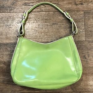 Vintage green Bass purse